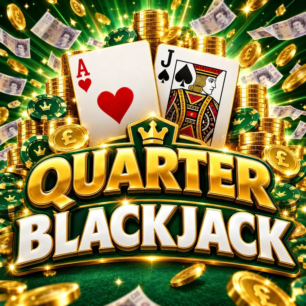 25p Blackjack - Double Your Money!