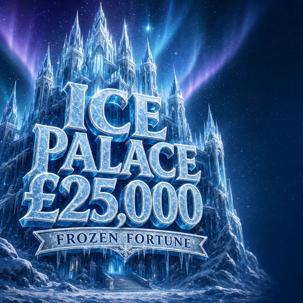 Ice Palace - Frozen Fortune, £25,000 Top Prize!
